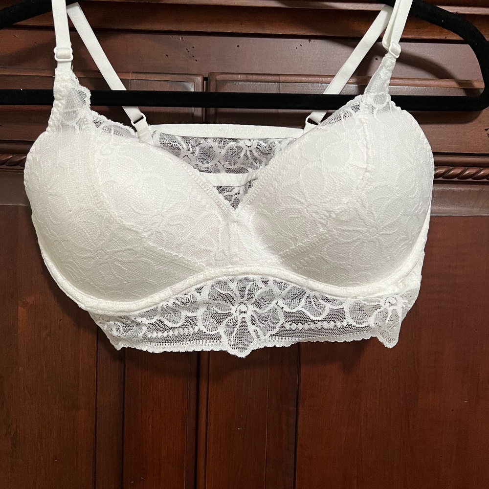 Tropical Lace Push Up Bralette